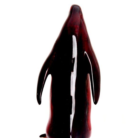 Royal Doulton FLAMBE EMPEROR PENGUIN - Picture 3 of 5